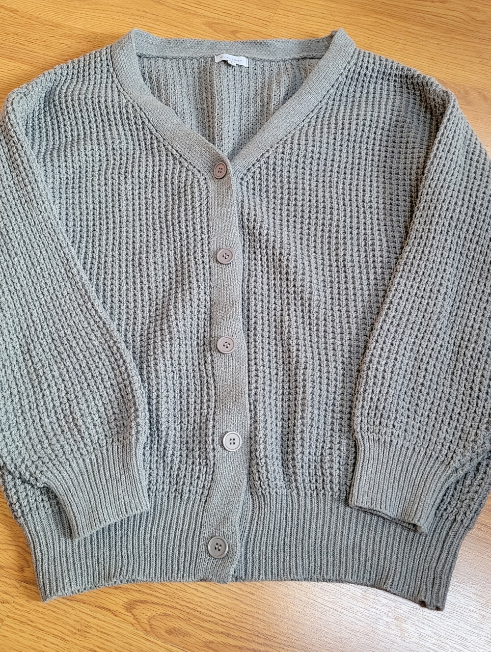 Qualfort Women's Gray Cardigan